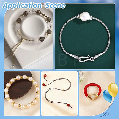 6Pcs 3 Colors 925 Sterling Silver Beads STER-PH0002-03-1