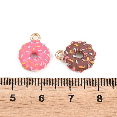 Alloy Enamel Pendants ENAM-D320-08-1
