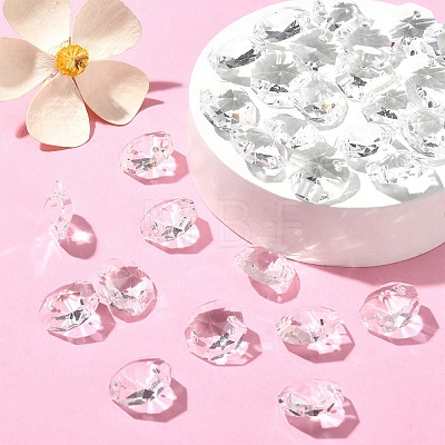 Transparent K9 Glass Connector Charms LS-GLAA-YW0001-100-1