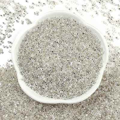 Electroplate Glass Seed Beads SEED-H003-10J-1