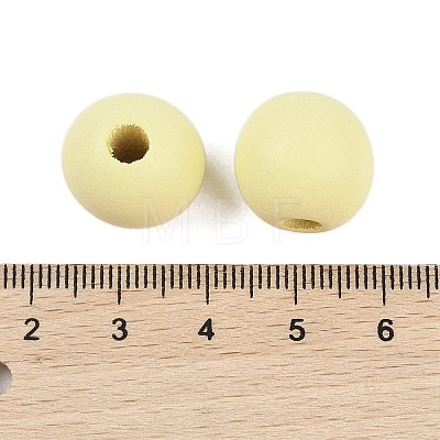 Wood European Beads WOOD-M014-01J-1