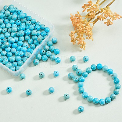 200Pcs Natural Howlite Beads G-CJ0001-67-1