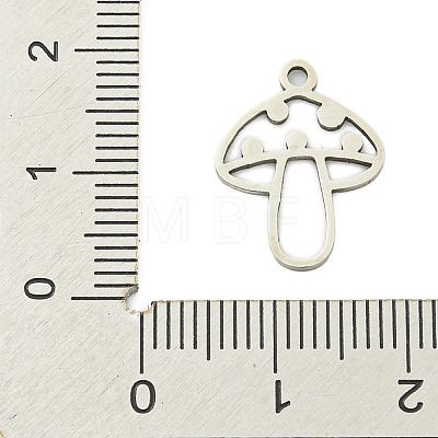 Non-Tarnish 201 Stainless Steel Pendants STAS-M015-09P-1