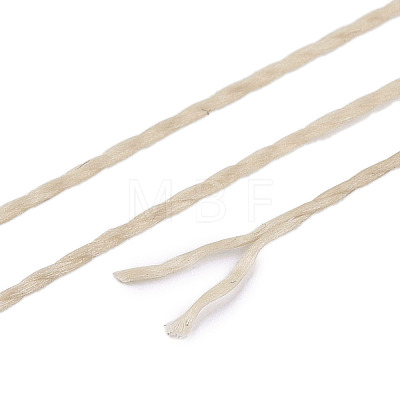 2-Ply Round Waxed Cotton Thread Cords YC-T004-01A-16-1