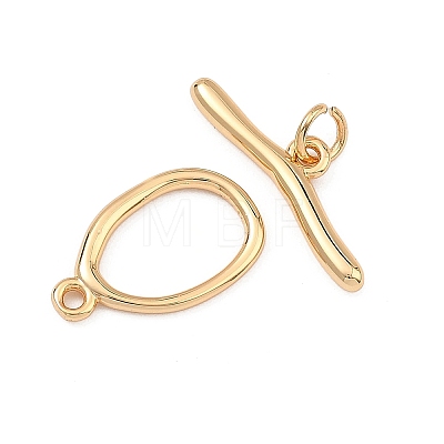 SHEGRACE Brass Toggle Clasps XGRQ58378-790G-1