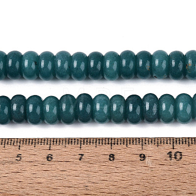 Natural White Jade Beads Strands G-Q613-01F-09-1