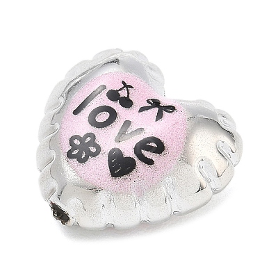 Printed Opaque Acrylic Beads AC-CBA7C46-01B-1
