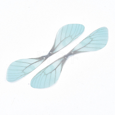 Polyester Fabric Wings Crafts Decoration X-FIND-S322-003H-1