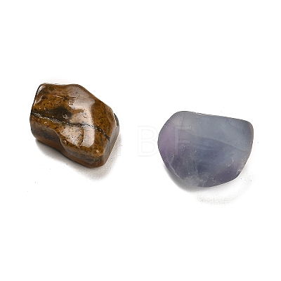 20Pcs Natural Mixed Stone Nuggets Collections G-M425-01B-1