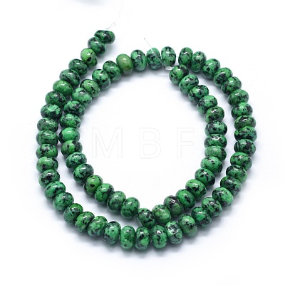 Natural & Synthetic Gemstone Beads Strands G-E507-M-6mm-1