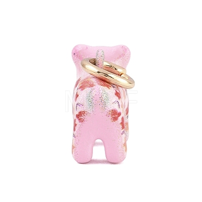 Printed Brass Pendants KK-CBA637E-01G-02-1
