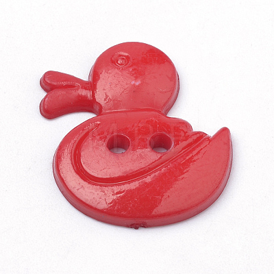 2-Hole Acrylic Buttons BUTT-Q037-10-1