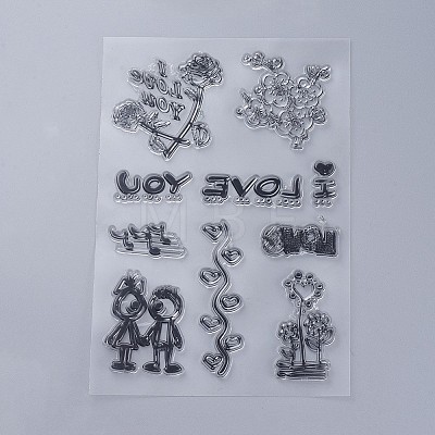 Silicone Stamps DIY-L036-C03-1