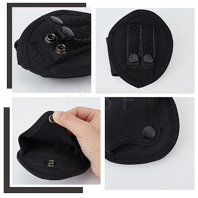 Polyester Tactical Waist Pouches AJEW-WH0317-51-1