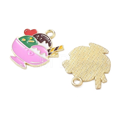 Alloy Enamel Pendants AL-CBA4666-02H-1