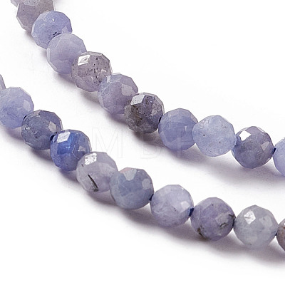 Natural Tanzanite Beads Strands G-F717-17A-1