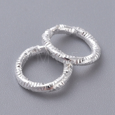 Iron Textured Jump Rings X-IFIN-D086-01-S-1