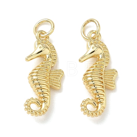 Brass Micro Pave Cubic Zirconia Animal Pendants KK-H280-05C-G-1