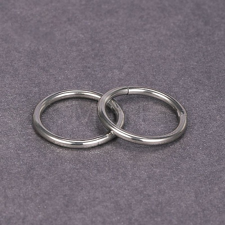316L Surgical Stainless Steel Hoop Cartilage Earrings WGB51CA-31-1