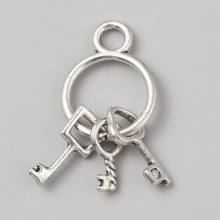 Tibetan Style Zinc Alloy Pendants FIND-WH20023-239AS-1