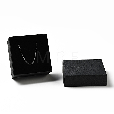 Texture Paper Jewelry Gift Boxes OBOX-G016-C02-B-1