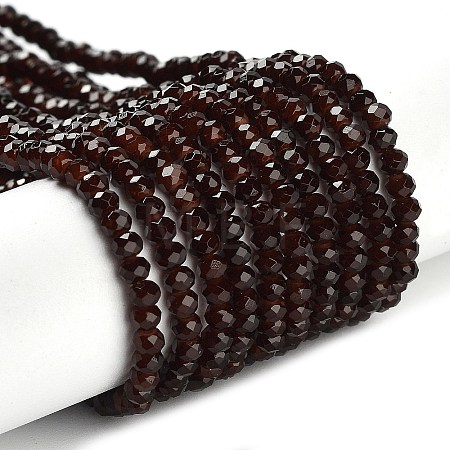 Baking Paint Imitation Jade Glass Bead Strands DGLA-A034-J2MM-A11-1