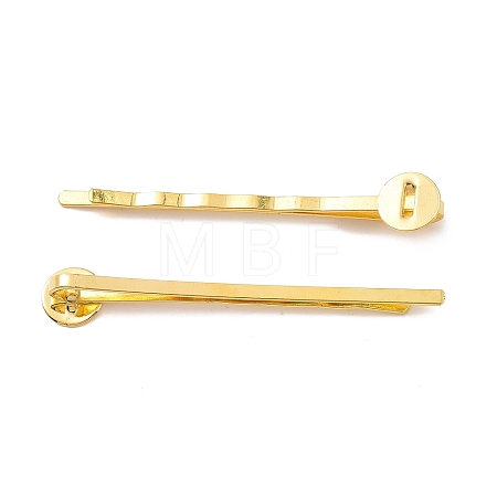 Golden Iron Hair Bobby Pin Findings X-PHAR-Q017-G1-1