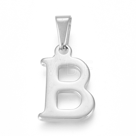 Non-Tarnish 304 Stainless Steel Pendants STAS-F106-95P-B-01-1