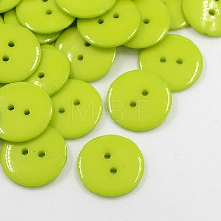Acrylic Sewing Buttons BUTT-E084-B-03-1
