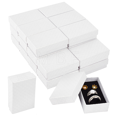 Cardboard Jewelry Boxes CBOX-WH0003-32-1