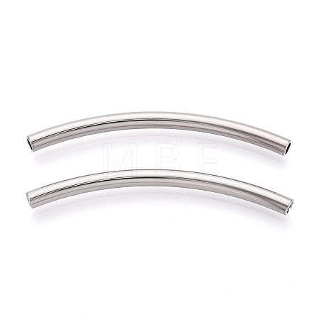 304 Stainless Steel Tube Beads STAS-T065-19P-1