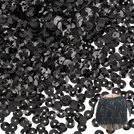 6000Pcs Plastic Paillette Beads PVC-PA0001-01D-1