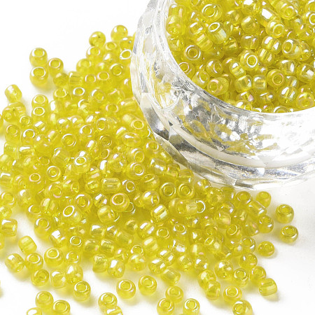 8/0 Round Glass Seed Beads SEED-US0003-3mm-170-1