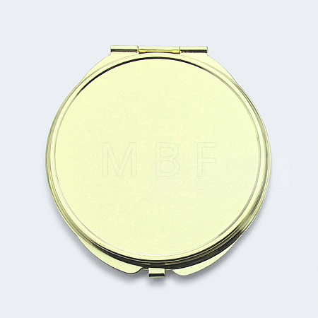 DIY Iron Cosmetic Mirrors DIY-L056-02G-1