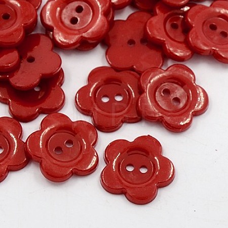 Acrylic Sewing Buttons for Costume Design BUTT-E074-B-02-1