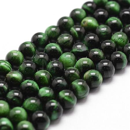 Natural Tiger Eye Bead Strands G-D840-54-8mm-01-1