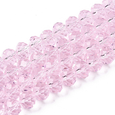 Glass Beads Strands EGLA-A034-T6mm-D10-1
