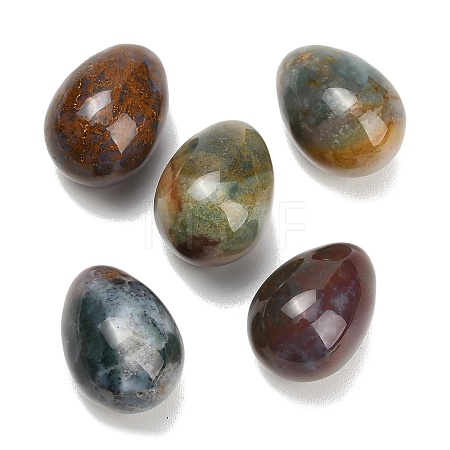 Natural Indian Agate Egg Stone GG-L654-H02-01-1