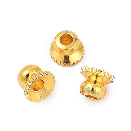 Brass Bead Caps KK-H202-03G-1
