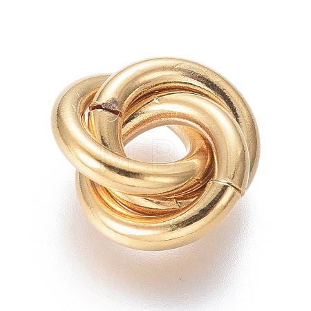 304 Stainless Steel Linking Rings STAS-L239-01C-G-1