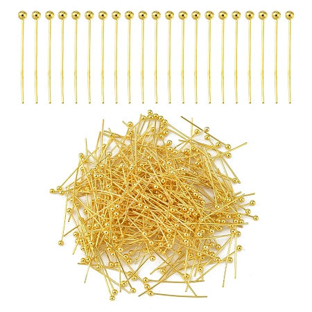 Brass Ball Head Pins KK-YW0001-42-1