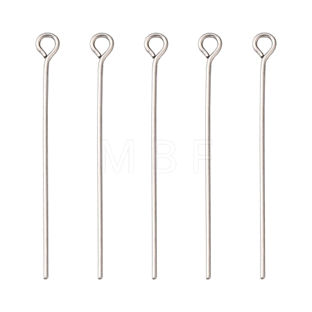 Tarnish Resistant 304 Stainless Steel Eye Pin STAS-R045-35mm-1