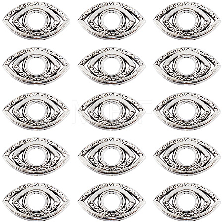 Tibetan Style Alloy Bead Frame FIND-SC0008-72-1