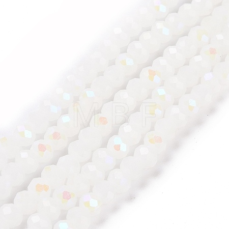Electroplate Glass Beads Strands EGLA-A034-J8mm-L08-1