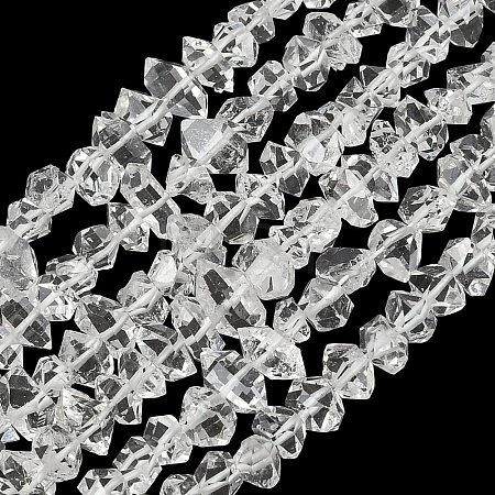Natural Herkimer Diamond Beads Strands G-L611-A01-02-1