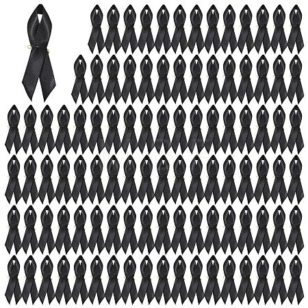 100Pcs Awareness Ribbon Nylon Lapel Pin Backs for Backpack Clothes JEWB-GL0001-03A-1