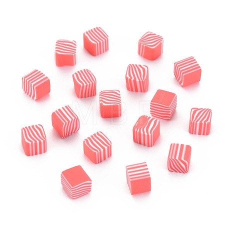 Handmade Polymer Clay Beads CLAY-N006-93D-1