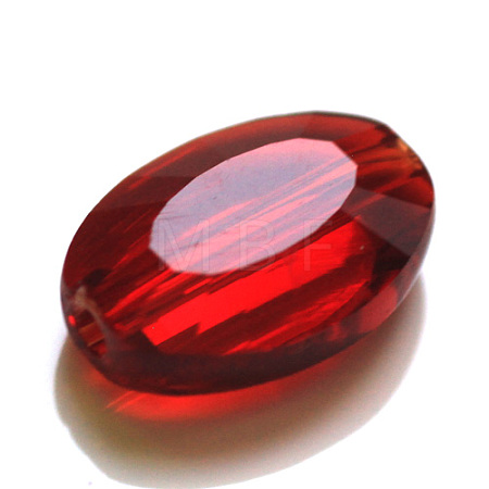 Imitation Austrian Crystal Beads SWAR-F072-9x6mm-05-1