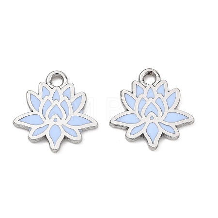 Alloy Enamel Pendants ENAM-G235-02P-02-1