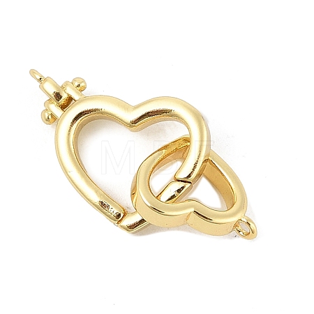 Brass Spring Gate Rings KK-P299-08G-1